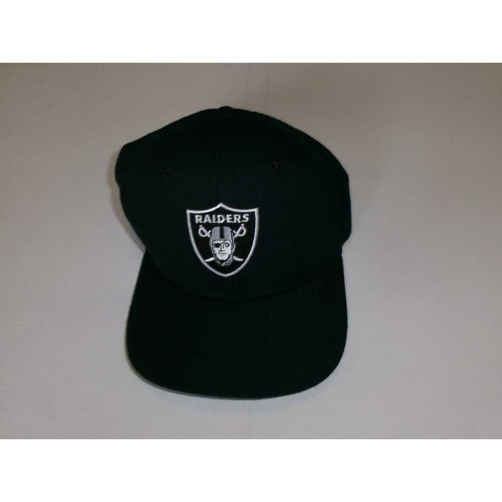 RAIDERS NEW ERA 00S Y2K HAT CAP VINTAGE M2